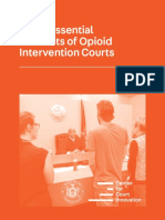 The 10 Essential Elements of Opioid Intervention Courts