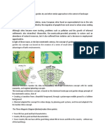 Garden city concept in landscape planning