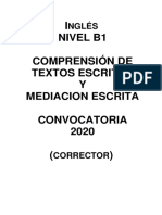 Inglés B1 Cte y Me Junio 2020 (Final) - Corrector