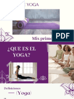 Taller de Yoga, Mis Primeros Pasos - ADI SHAKTI YOGA - Prof. Yanina Del Valle