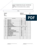 Consorcio Virgen Inmaculada Concepción materiales construcción