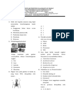 Soal Pas Biologi Kelas X