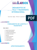 Módulo 3 - Fundamentos de Logística y Transporte