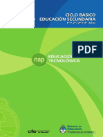 Ministerio de Educación de La Nación - NAP Educación Tecnológica