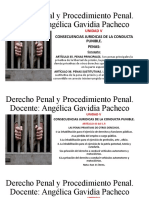 Consecuencias jurídicas de la conducta punible