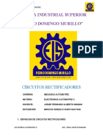 Circuitos rectificadores automotriz