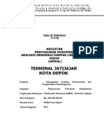 PDF Kegiatan Penyusunan Dokumen Analisis Mengenai Dampak Lingkungan Hidup Amdal Terminal Jatijajar Kota Depok