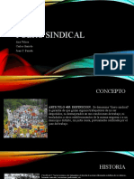 Fuero Sindical