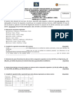 Examen 1er Parcial Quimica NOC