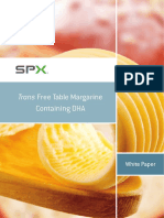 Trans Free Table Margarine: Containing DHA