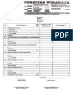 KARTU RENCANA PRESTASI DAN DAFTAR NILAI PRESTASI Dikonversi