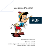Reseña de La Ilustración, Pinocho. EMELY