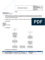 Procedimiento Mercadeo