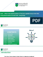 What Is The Market Structure of Fruit and Vegetable Shops in The Chun Yeung Street Market of North Point - Hong Kong