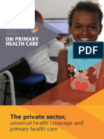 The Private Sector,: Universal Health Coverage and Primary Health Care