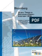 Global Trends in Sustainable Energy Trend 2010