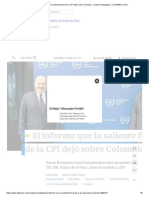 El Informe Que La Saliente Fiscal de La CPI Dejó Sobre Colombia - Unidad Investigativa