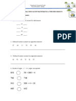 Prueba Mat Tercero Básico