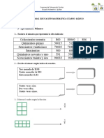 Prueba Matematica Cuarto Básico