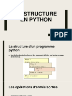 La Structure en Python