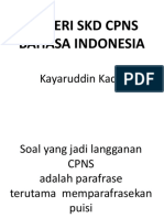 SKD CPNS Bahasa Indonesia & Verbal 2021