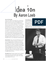 Aaron Loeb: About The Playwright: Acknowledgments: The