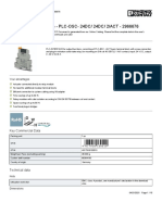 Solid-State Relay Module - PLC-OSC-24DC/ 24DC/ 2/ACT - 2966676