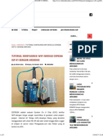 Tutorial Konfigurasi Wifi Module Esp8266 Esp-01 Dengan Arduino - Lab Elektronika