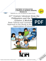 21st Century Literature From The Philippines Module 8