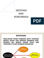 IV. Motivasi Dan Komunikasi