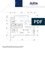 2 Dormitorios - 58m2 - Vista Interna