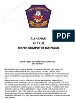 Ali Hanafi Xii TKJ B Teknik Komputer Jaringan