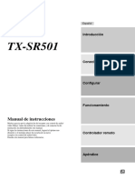 tx-sr501 Manual S