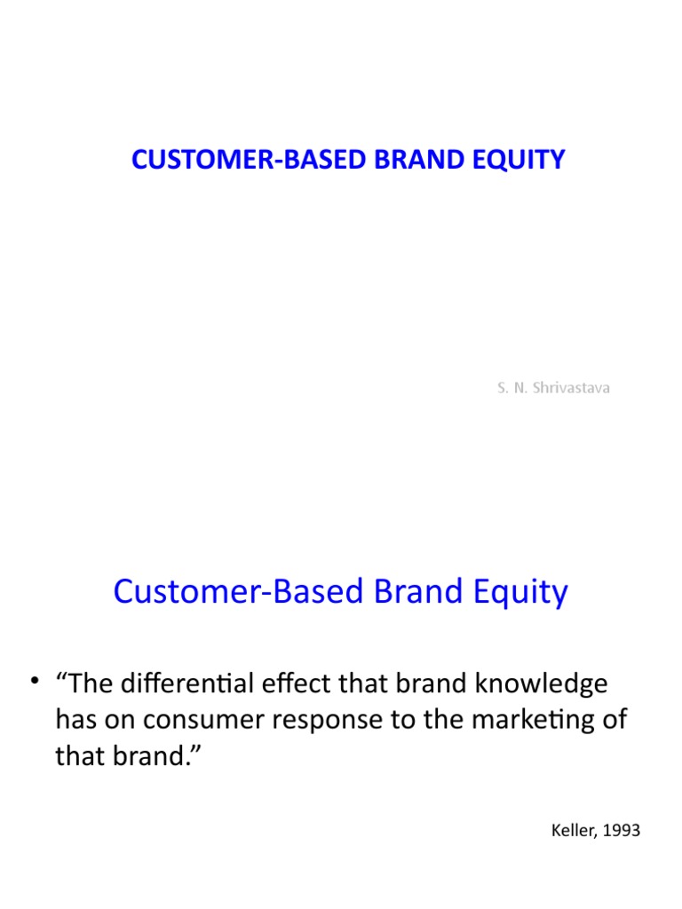 Customer-Based Brand Equity | PDF | Brand | Human Nature