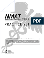 Nmat Practice Set 1 & 2