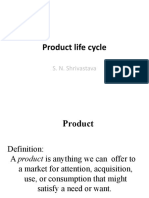 Product Life Cycle: S. N. Shrivastava