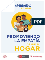 Somos Familia Promoviendo La Empatia Desde El Hogar DR