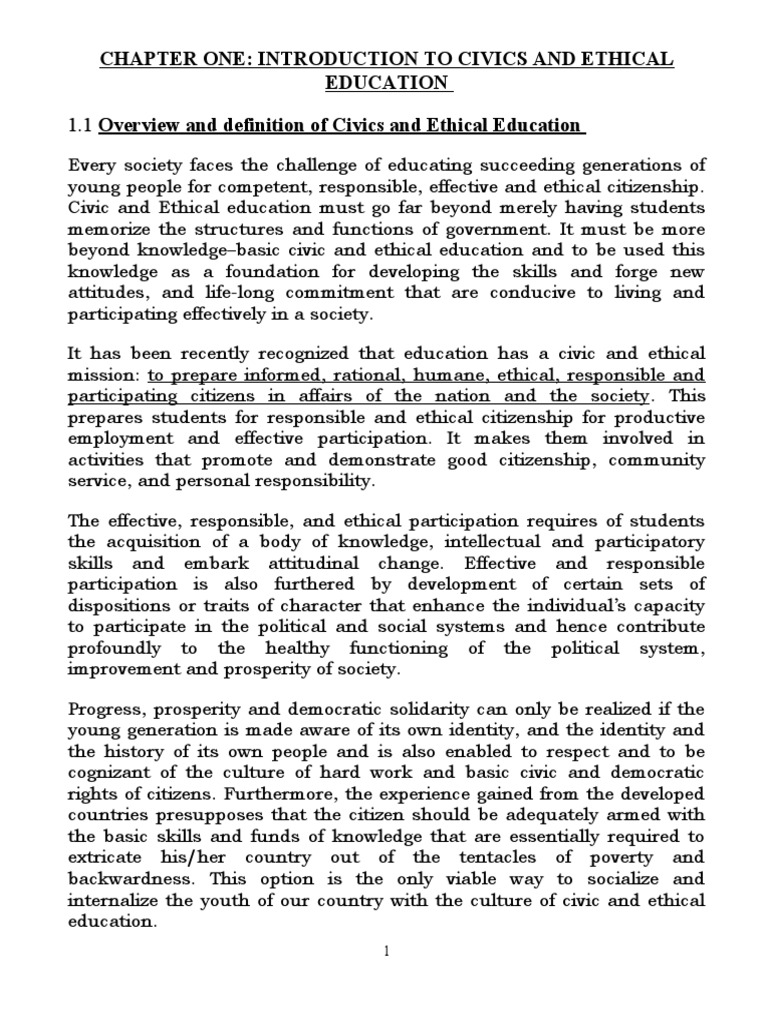 Civics - Hand Out | PDF | Sovereign State | Citizenship