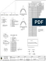 Horizontal Curve (Circular) Horizontal Curve With Transition Widening When Transitions Not Used