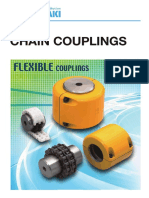 Flexible roller chain couplings