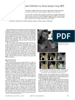 Polylactic Acid 3D Printed Drill Guide for Dental Implants Using CBCT