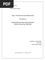 Subject: Obstetrical and Gynaecological Nursing: Submitted To: Mrs. Jyothi Prince Professor Apollo College of Nursing