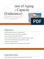 Evaluation of Aerobic Capacity