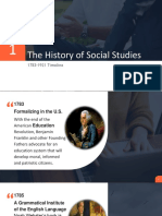 History of Social Studies