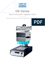 DK Series: Semi-Automatic Digestion Units