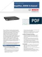 PRA-AD604 Amplifier, 600W 4-Channel