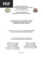 Logic Circuit & Switching Theory Sequencial Logic Circuits