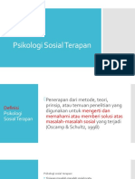 Psikologi Sosial Terapan