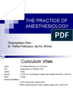 Basic Practic Anestesi Dr. Fathia