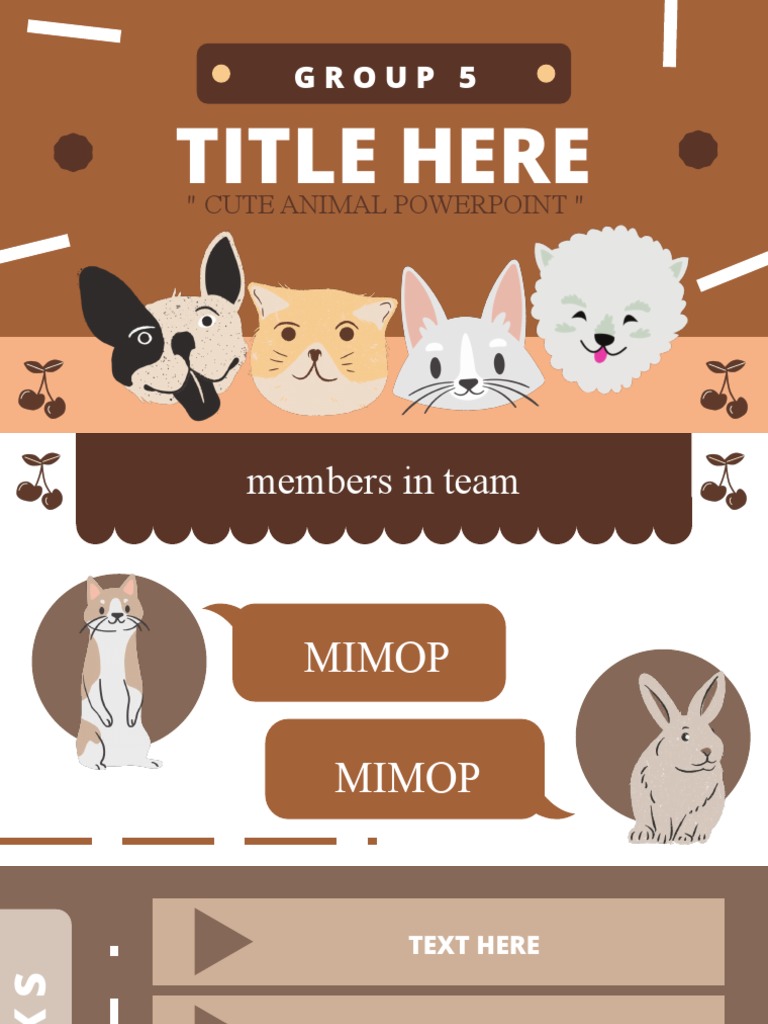 Cute Animal Theme | PDF